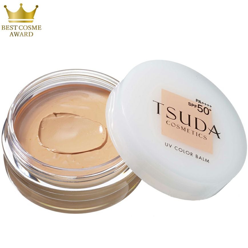蝉*様 ★最終価格★【新品、未開封】津田コスメ UVカラーバーム ライトベージュ TSUDA COSMETICS（津田コスメ） TSUDA COSMETICS UVカラーバーム(本体